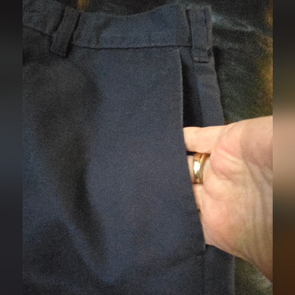Dickies Women's Navy Blue Work Shorts Sz32 - Picture 5 of 10